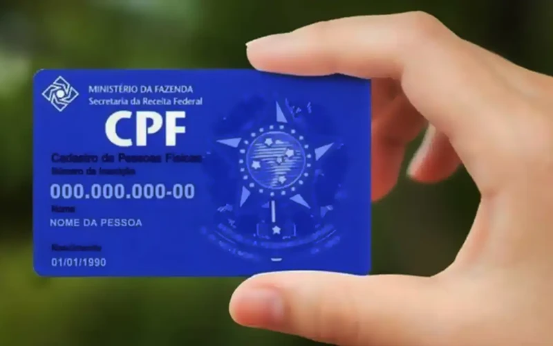Document CPF brazilian - Cadastro de Pessoa Física