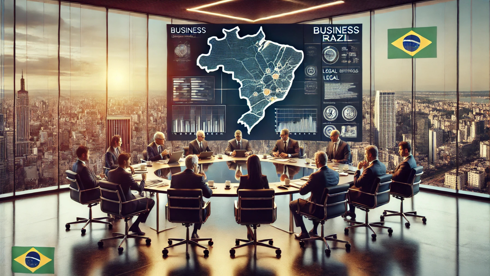 Sala de conferinte pentru intalniri de afaceri in Brazilia