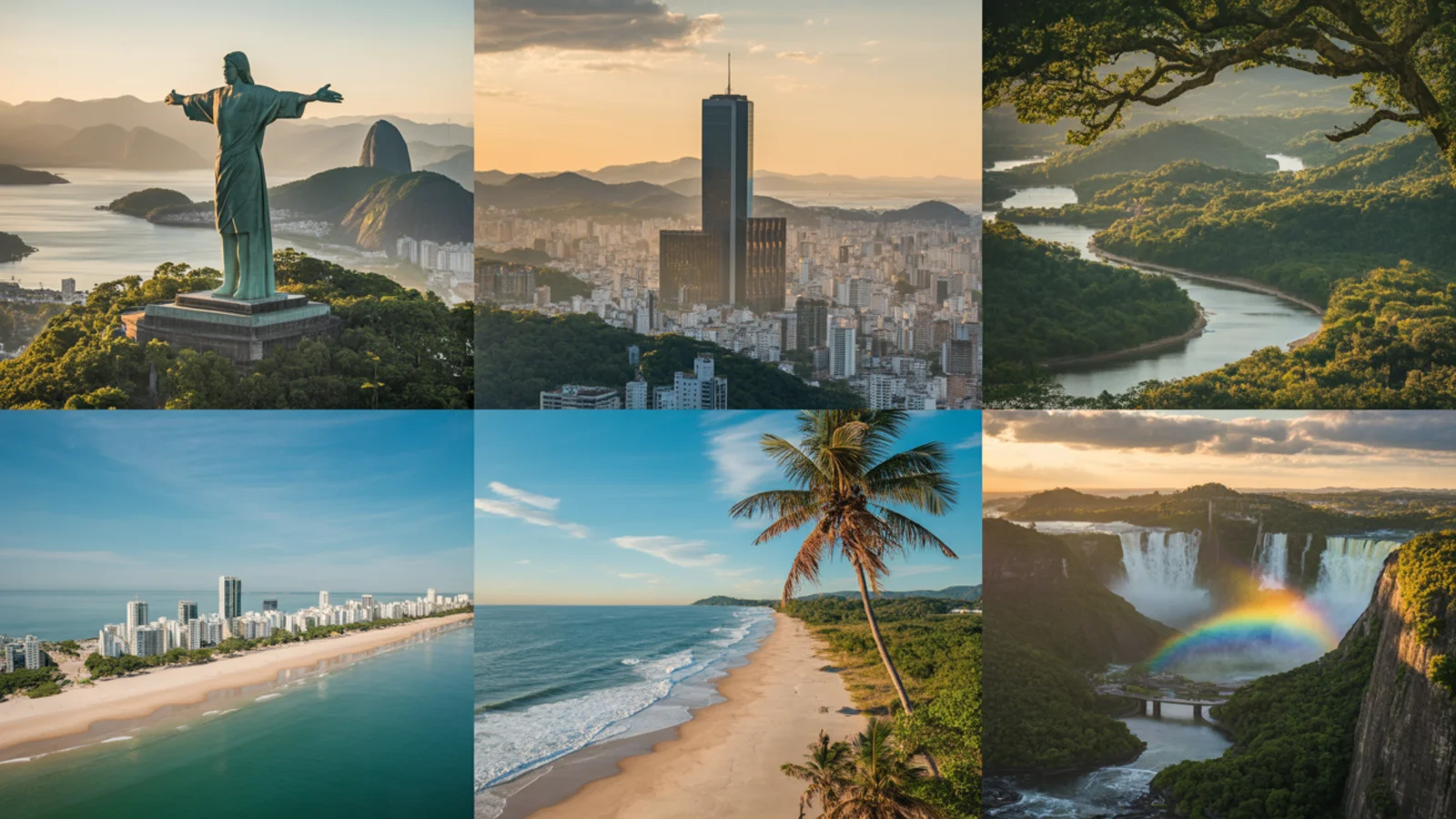 Diversitatea statelor braziliene - de la Rio de Janeiro la Amazon și São Paulo